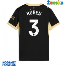 Manchester City Ruben Dias #3 Gostujuci Dres za Ženska 2026-27 Kratak Rukav